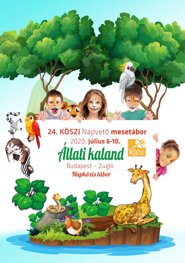 KÖSZI - Napvető mesetábor - 2020 - PLAKÁT ELEKTRONIKUS